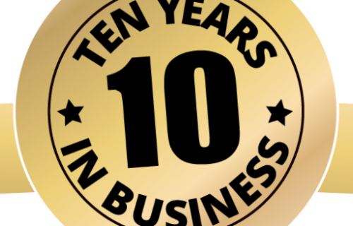 celebrate 10 years in business