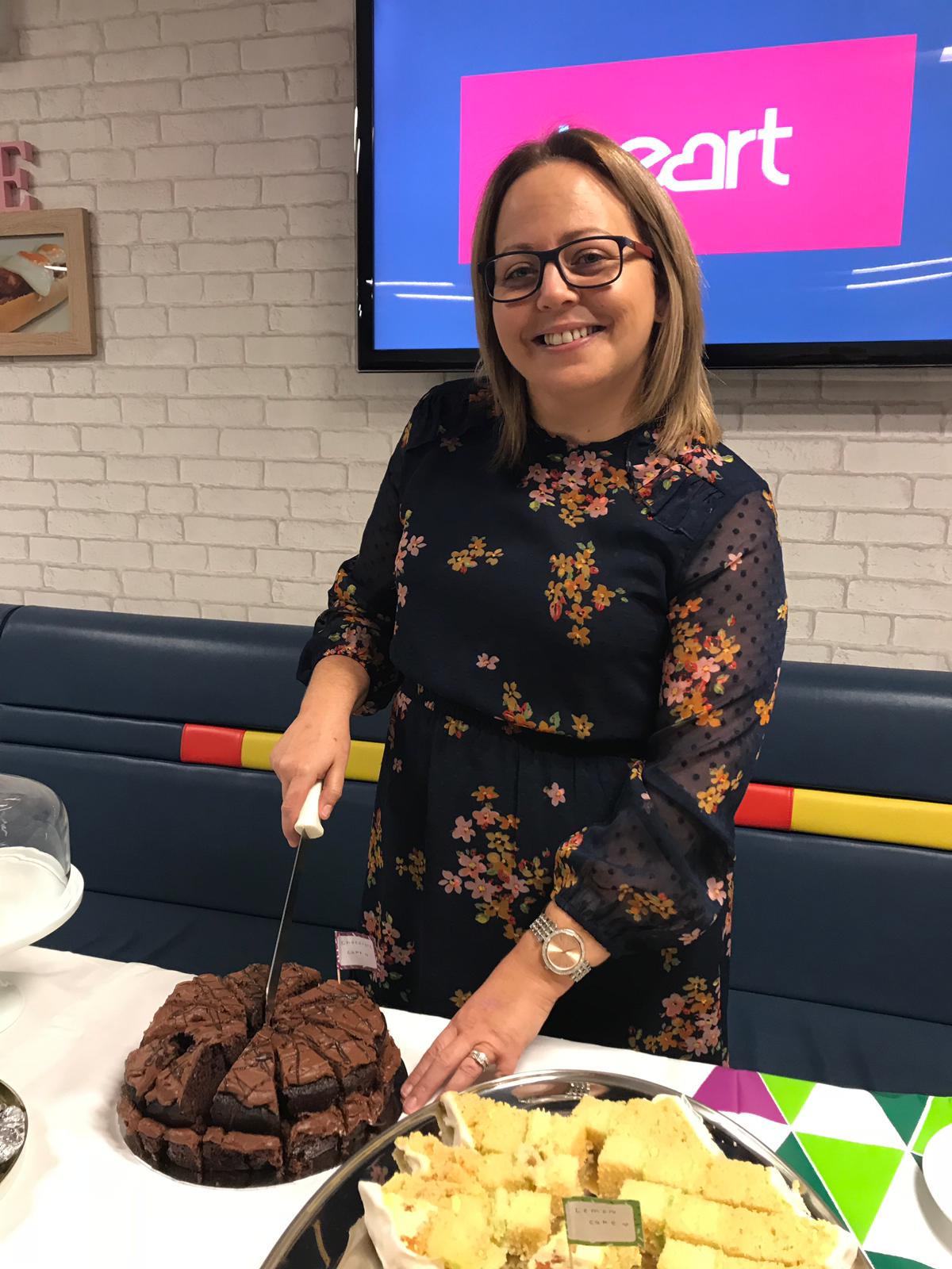 Mel at Macmillan Coffee Morning 2018