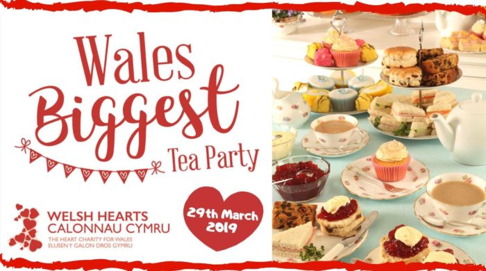 Selection of cakes for Welsh Hearts' Wales' Biggest Tea Party Event