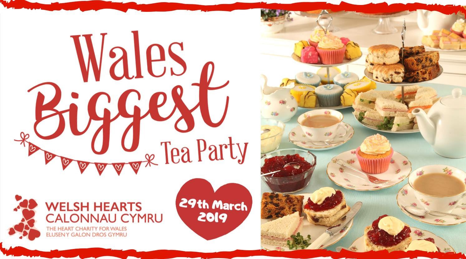 Welsh Hearts Tea Party At The Business Centre (Cardiff) Ltd Barry