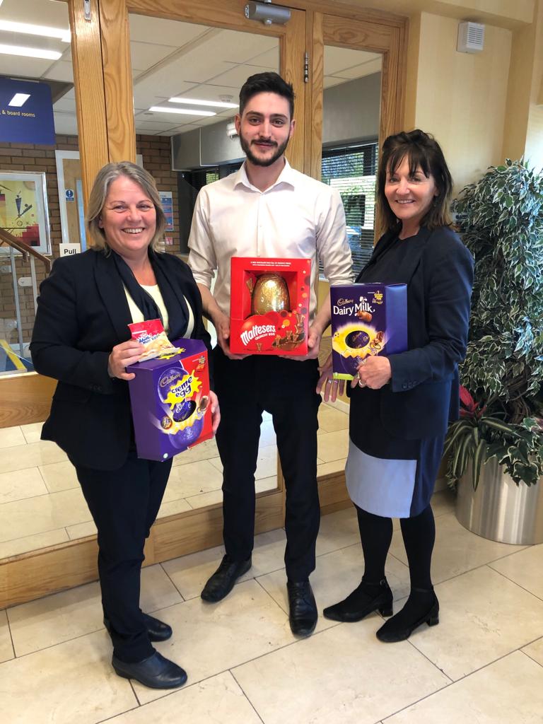 The Business Centre Team, Virtual Office Provides in Penarth, with Easter eggs