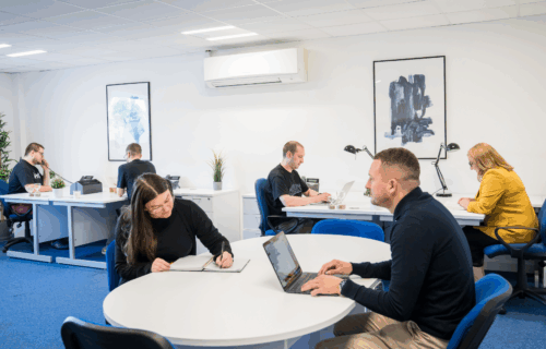 serviced office space